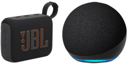 Caixas de Som e Alexa